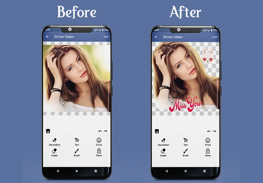 Android application StickMoji - Sticker Maker for screenshort