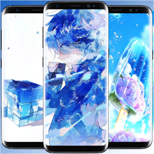 Blue Wallpaper logo