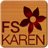 FSKAREN　キーボードスキン　【ウッド】 icon