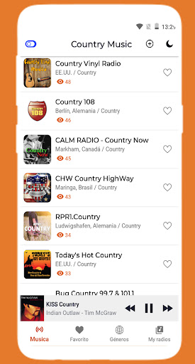 Country Songs Screen 2