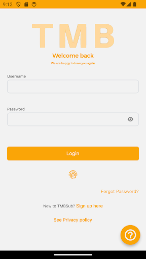 Android application Tmbsub screenshort