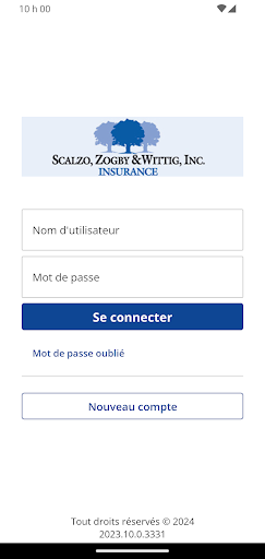 Aperçu de l'application