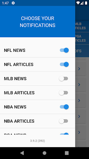 Fantasy Sports News and Alerts Screen 3