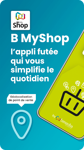 Android application B MyShop screenshort