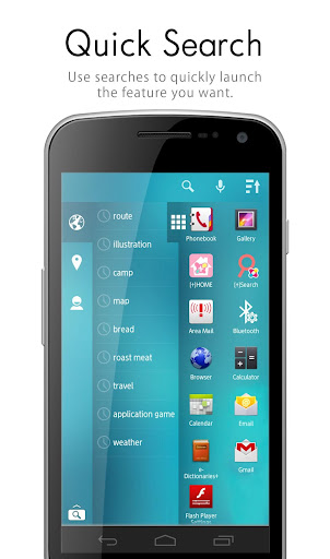 Android application Search Launcher screenshort