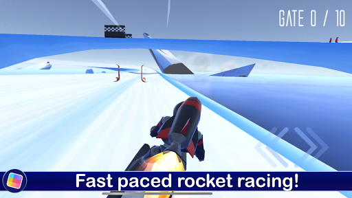 Android application Rocket Ski Racing: Can You Win screenshort