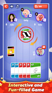 Crazy Card Party Uno Game 1 APK + Mod (Unlimited money) untuk android