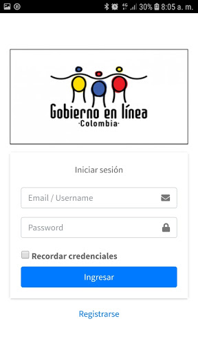 Android application AdminGEL screenshort