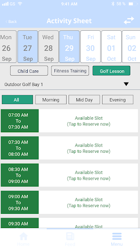 Corinthian Yacht Club Screen 2