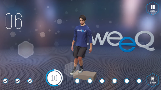 TweeQ - Therapeutic Exercise Screen 2