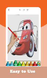 Superhero car coloring 1.8 APK screenshots 2