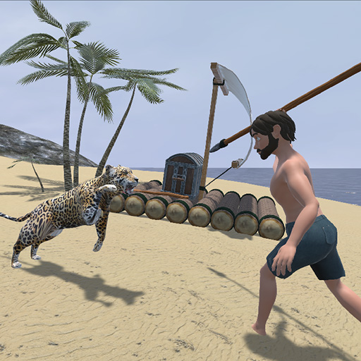 Island survival logo
