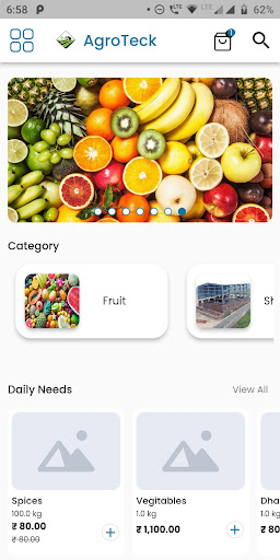 Android application AgroTeck screenshort