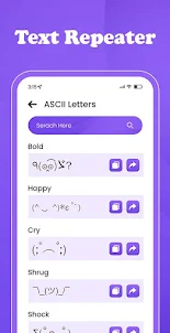 Text & Emoji Repeater