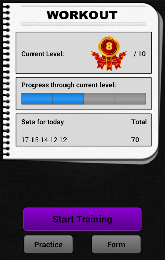 Pull-ups Trainer Screen 2