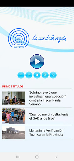 LU32 Radio Olavarría AM 1160 Screen 2