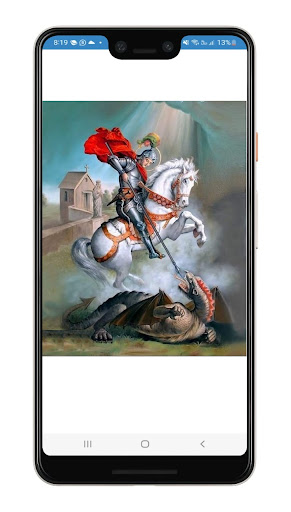 Android application Novena a San Jorge screenshort