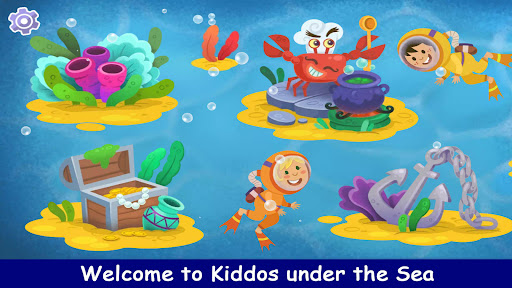 Android application Kiddos under the Sea screenshort