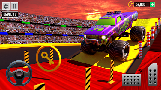 Monster Truck Stunt 4x4 Games