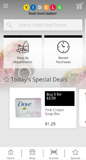 Yidels Food Station Screen 2