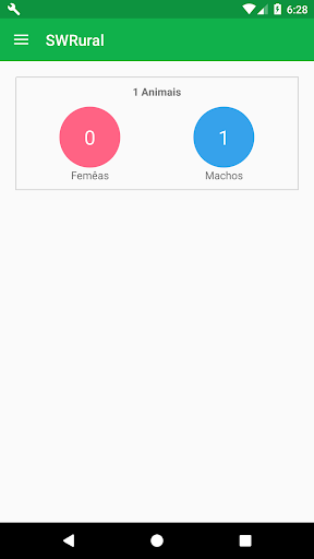 Android application SWRural Coletor screenshort