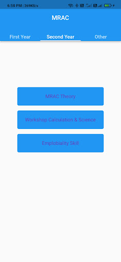 ITI MRAC Question Bank App MCQ Screen 2