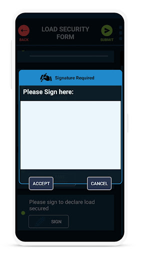 TN360 Forms Screen 3