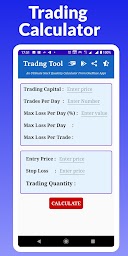 Trading Tool ™ - Stock Trade Quantity Calculator