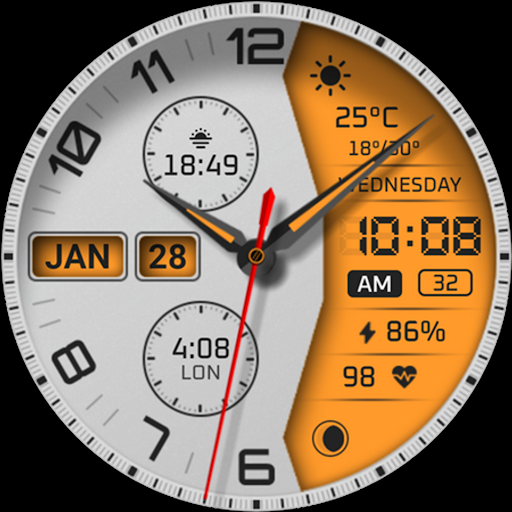 Watch face 10h08.com #114 screenshot 28