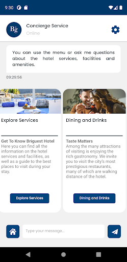Virtual Concierge - Clientes Screen 3