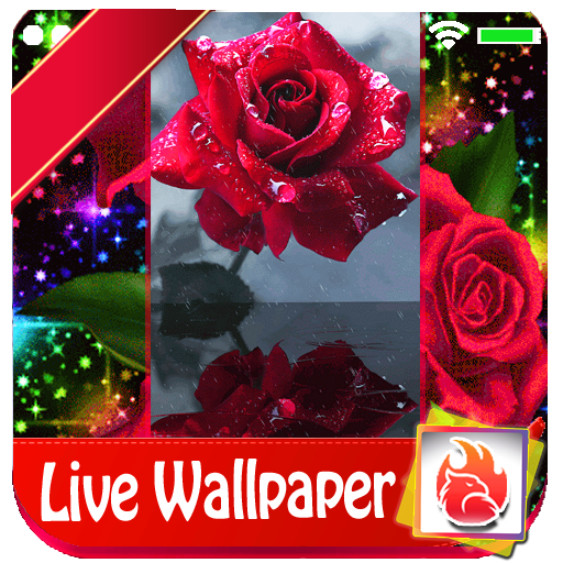 Red rose Live Wallpaper, LWP – Apps on Google Play
