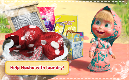 Masha and the Bear: House Cleaning Games for Girls 2.0.2 Screenshots 17