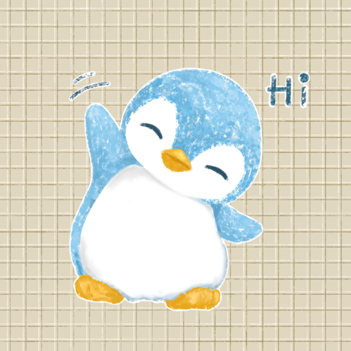 Baby Blue A Penguin Sticker Pa Apps on Google Play