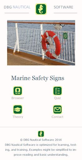 Marine Safety Signs 0.0.60 screenshots 1