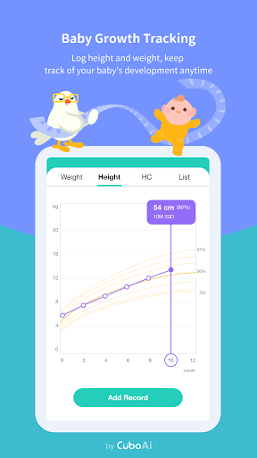Screenshot of Baby Tracker & Diary - CuboAi