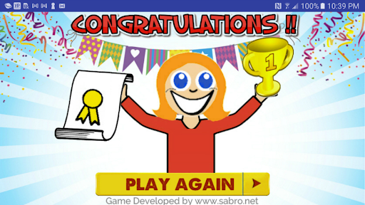 Sweden Map Puzzle Game Screen 3
