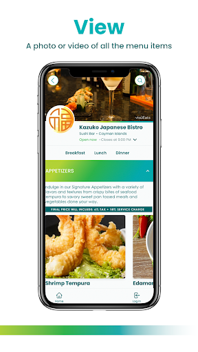 visuEats Screen 3