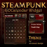 Steampunk GO Calendar Theme icon