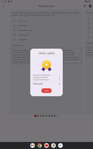 Simulasi CAT CPNS 2023