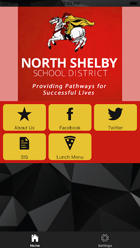 Android application North Shelby School District screenshort