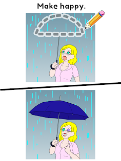 Draw Happy Teacher : Fun game - Screenshot 4