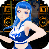 Dancing Girl Anime MMD icon