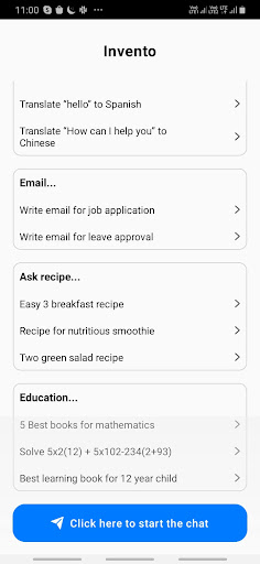 App preview