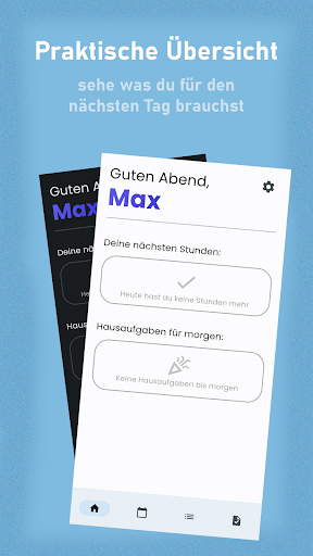 Android application Schülerplaner screenshort
