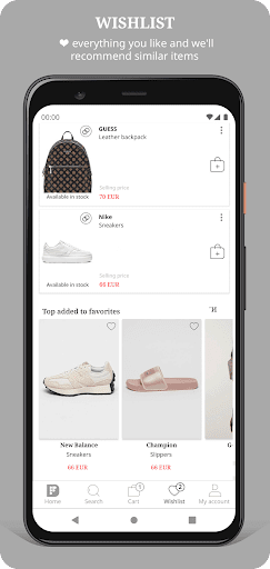 Screenshot of Fashion Days - online shopping