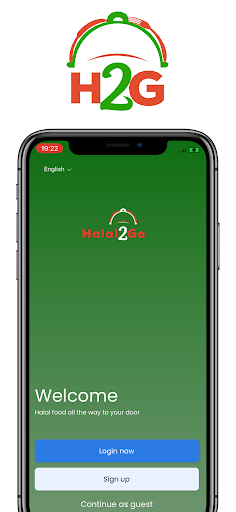 Android application Halal2Go screenshort