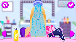Beauty Hair Salon - Girl Games - Screenshot 3