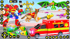 救急車 犬のロボット 車のゲームのおすすめ画像4