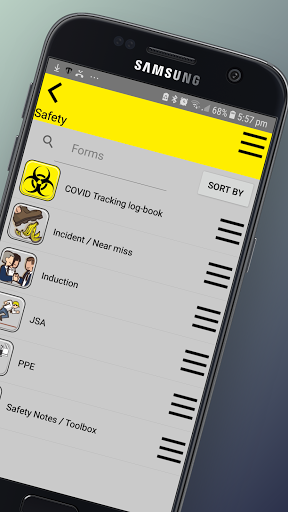 ProofSafe - data collection & Screen 2
