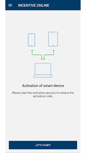 Android application Incentive.Online ID screenshort